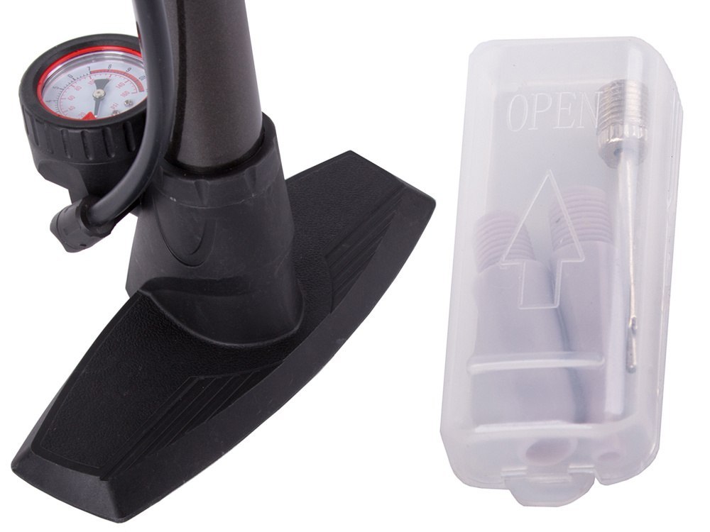 POMPKA PODŁOGOWA STOJĄCA AKCESORIA TURYSTYCZNE POMPOWANIE KÓŁ AUT ROWERÓW